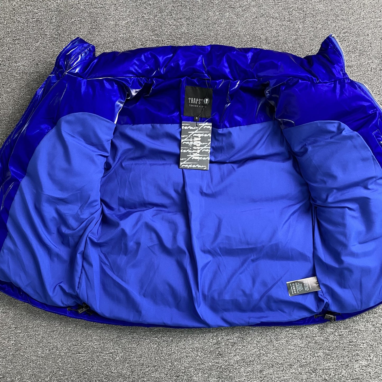 Trapstar Puffer Jacket Shiny Blue