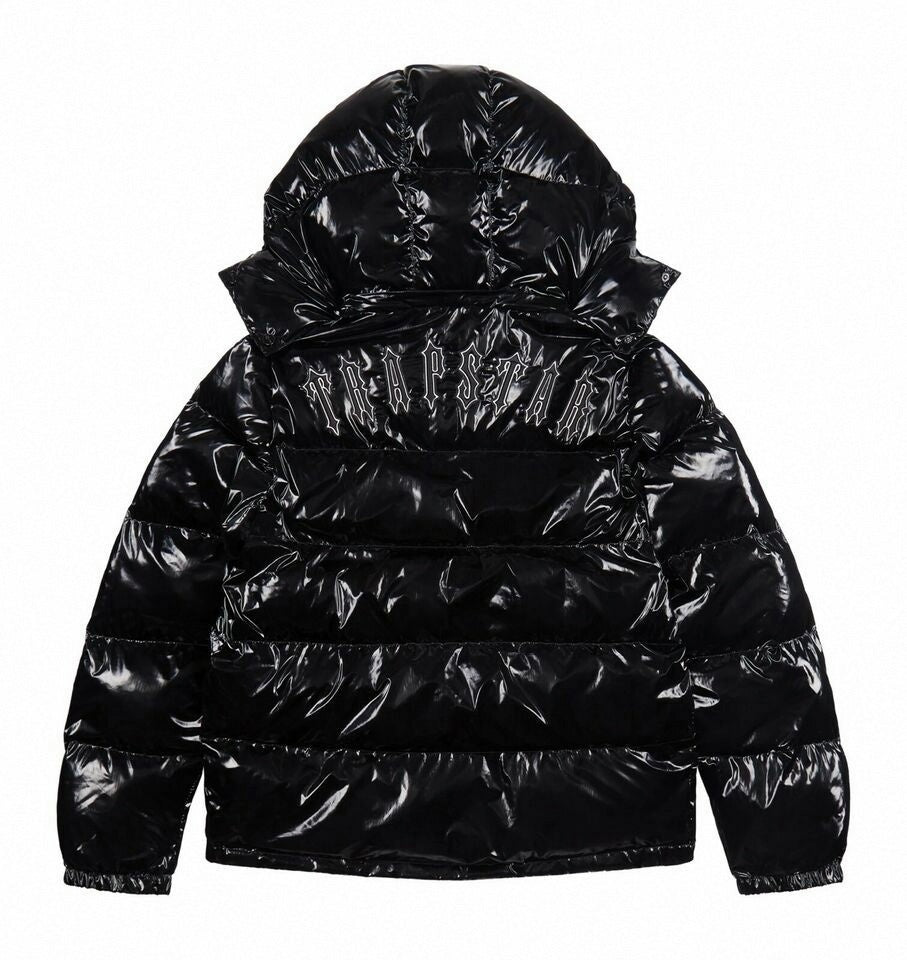 Trapstar Puffer Jacket Shiny Black
